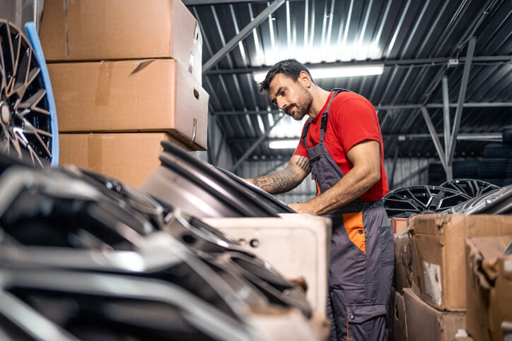 Warehouse Worker for Auto Parts